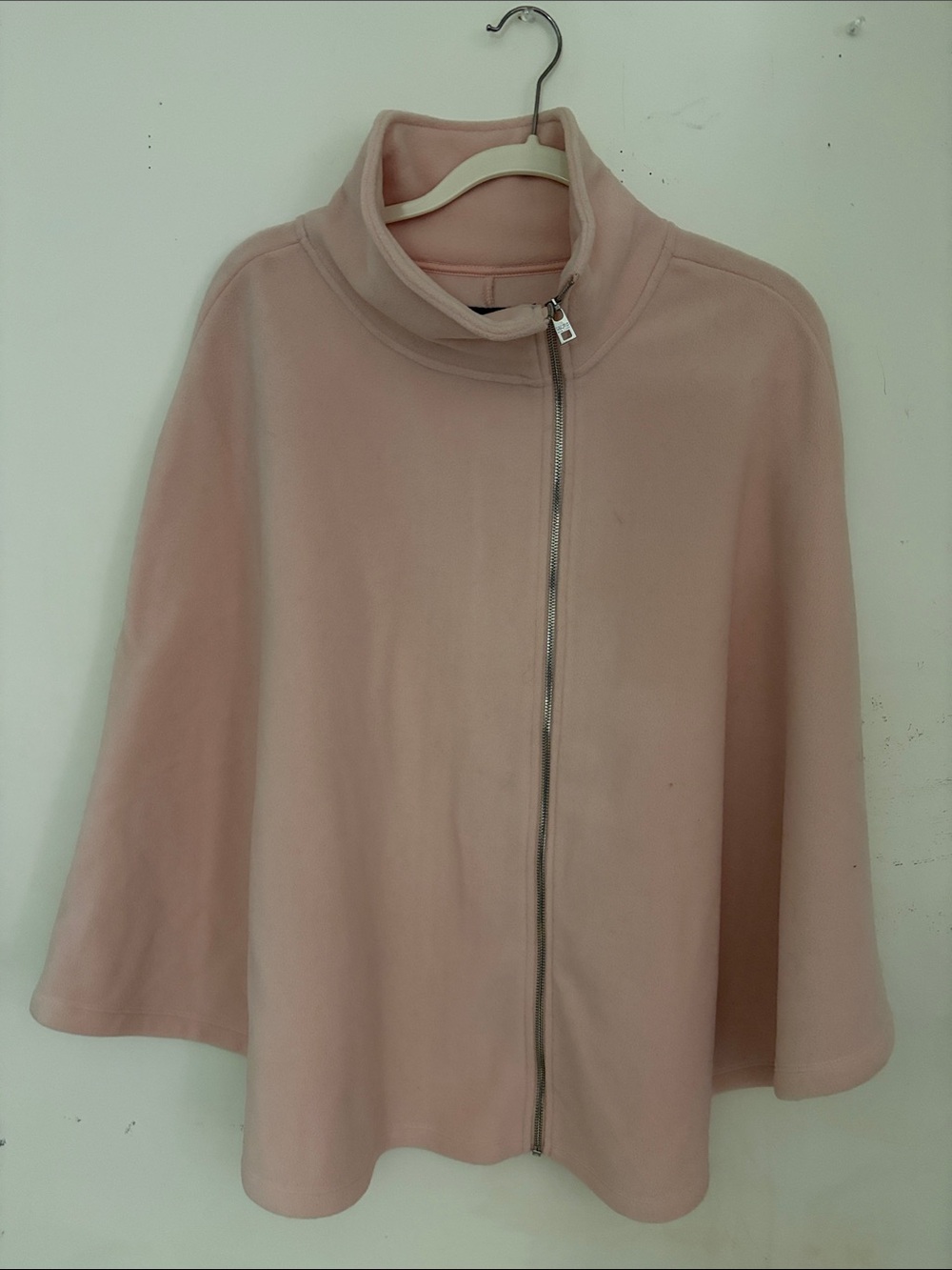 Marc New York Soft Pink Zip‎ Cape Jacket
